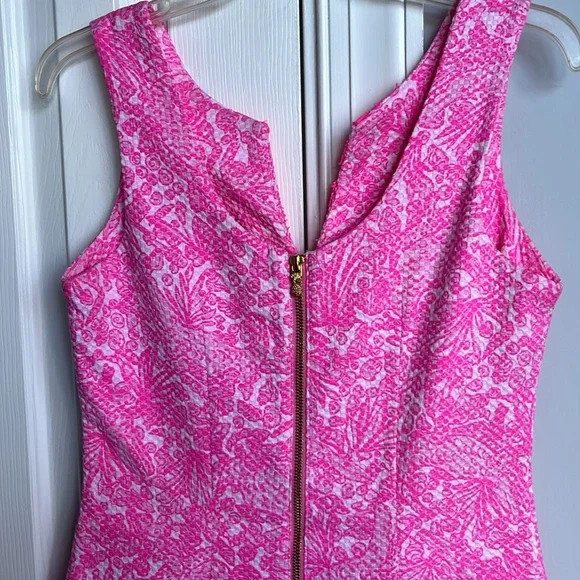 Lilly Pulitzer for Target‎ See Ya Later Pink Shift Dress Size 4 - Picture 6 of 12